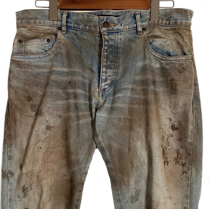 MLVINCE メルヴィンス 23AW DISTRESSED FLARE JEANS ダメージ加工 フレアデニムパンツ グレー Size 32 福生店
