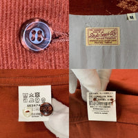 Style Eyes スタイルアイズ アーガイル コーデュロイシャツ ブラウン SE28749 Size M 福生店