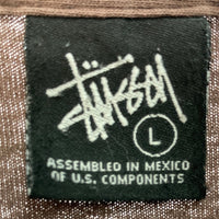 Stussy ステューシー キッズフォト Tシャツ ブラウン sizeL 瑞穂店