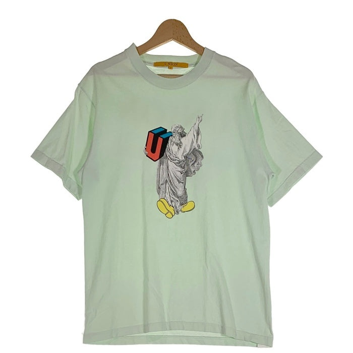 UNION ユニオン KOSTAS 半袖 Tシャツ ライトブルー Size 2 福生店