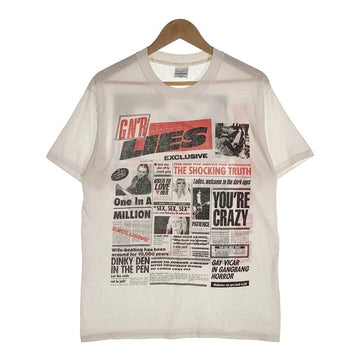 80's GUNS N ROSES ガンズアンドローゼズ GN'R LIES TEE プリントTシャツ ホワイト Spring Ford USA製 Size XL 福生店