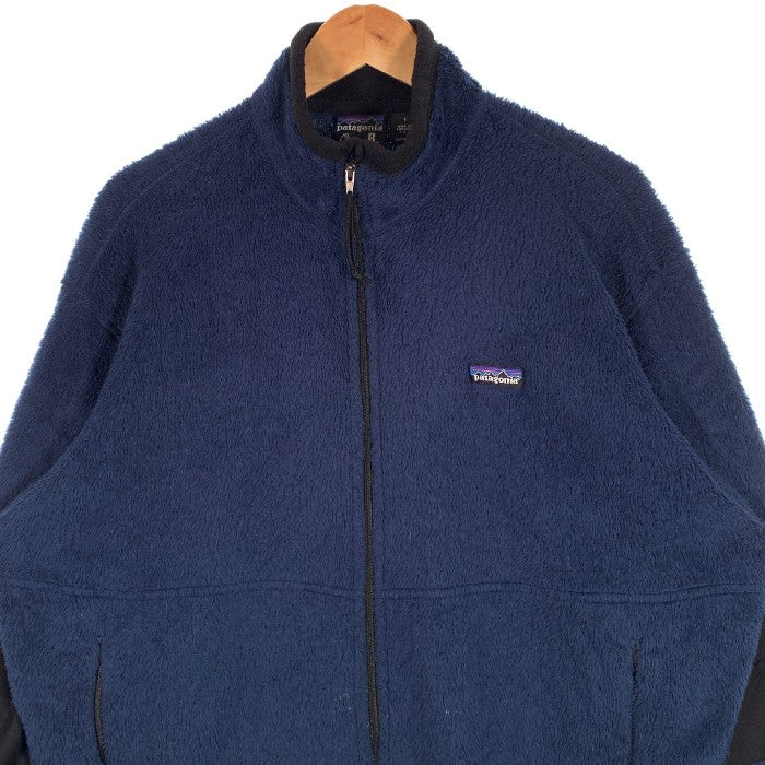 patagonia パタゴニア レギュレーター R2 フリースジャケット ネイビー ブラック USA製 25130 FA00 リペアあり Size L  福生店