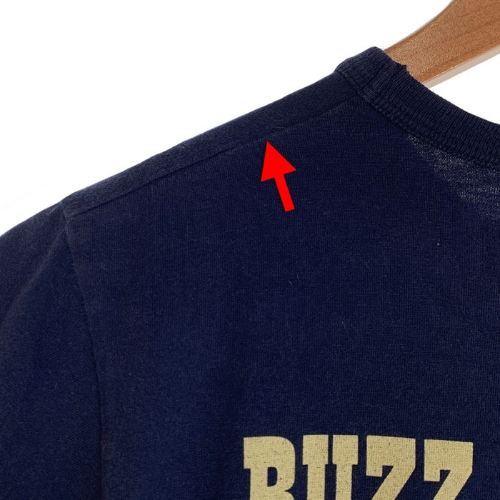 BUZZ RICKSON'S バズリクソンズ Peanuts U.S.N. スヌーピー プリントTシャツ ネイビー Size M 福生店
