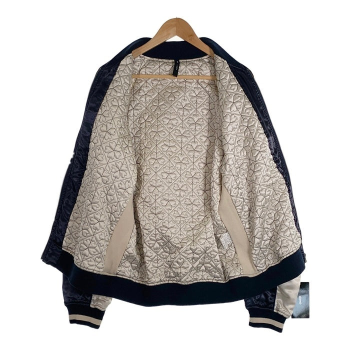 glamb グラム Shepherd's God blouson シェパーズゴッドブルゾン スカジャン ネイビー GB13AT/JKT05 Size 3 福生店