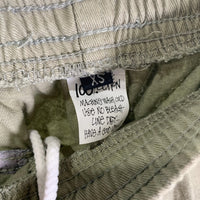 80's STUSSY ステューシー コットン ビーチパンツ イージー オリーブ USA製 Size XS 福生店