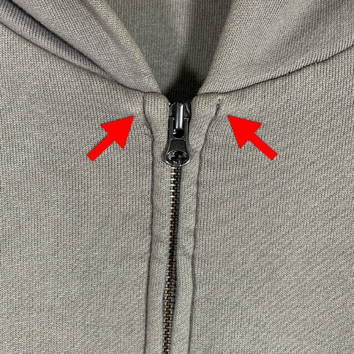 YZY GAP イージーギャップ ZIP-UP HOODIE ジップアップ スウェットパーカー トープ Size L 福生店