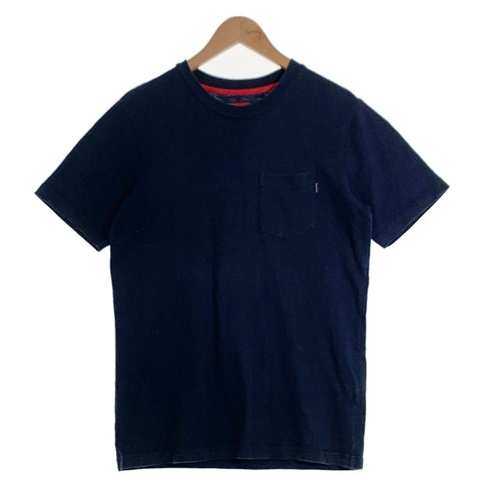 SUPREME シュプリーム ポケT 半袖 ポケット Tシャツ ネイビー Size S 福生店