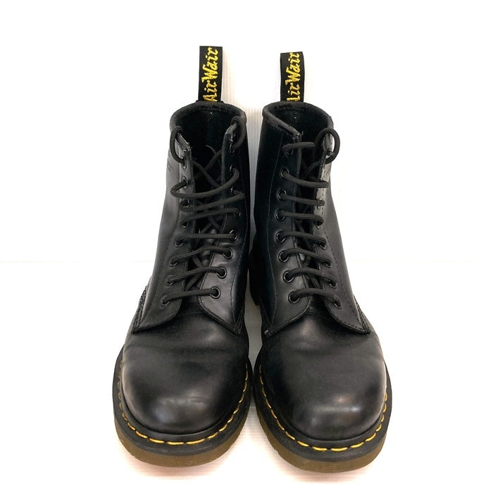 Dr.Martens ドクターマーチン 8ホール レザーレースアップブーツ ブラック Size UK8 (27cm) 瑞穂店