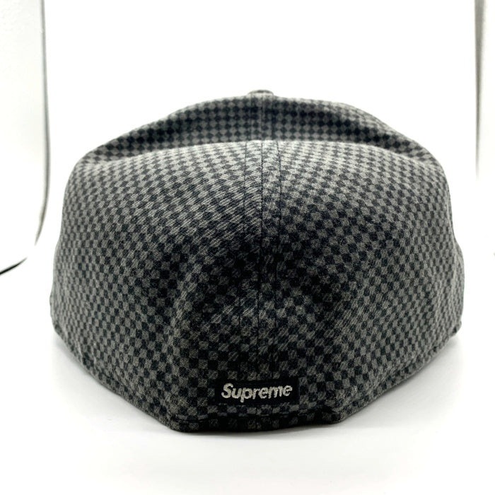 SUPREME シュプリーム Checkered New Era ニューエラ 59FIFTY チェッカー ベースボールキャップ グレー Size 8 (63.5cm) 福生店