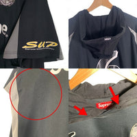 SUPREME シュプリーム 23AW Hooded Soccer Jersey フーデッド サッカージャージー ブラック Size XL 福生店