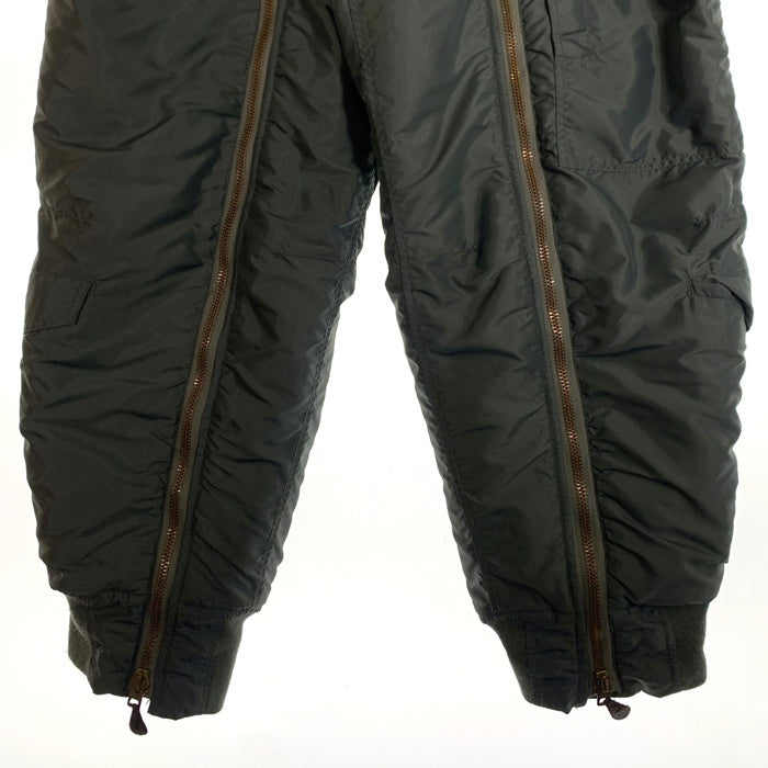 HOUSTON ヒューストン A-11B U.S.A.F. フライトパンツ グリーン サスペンダー付属 Size 38 福生店