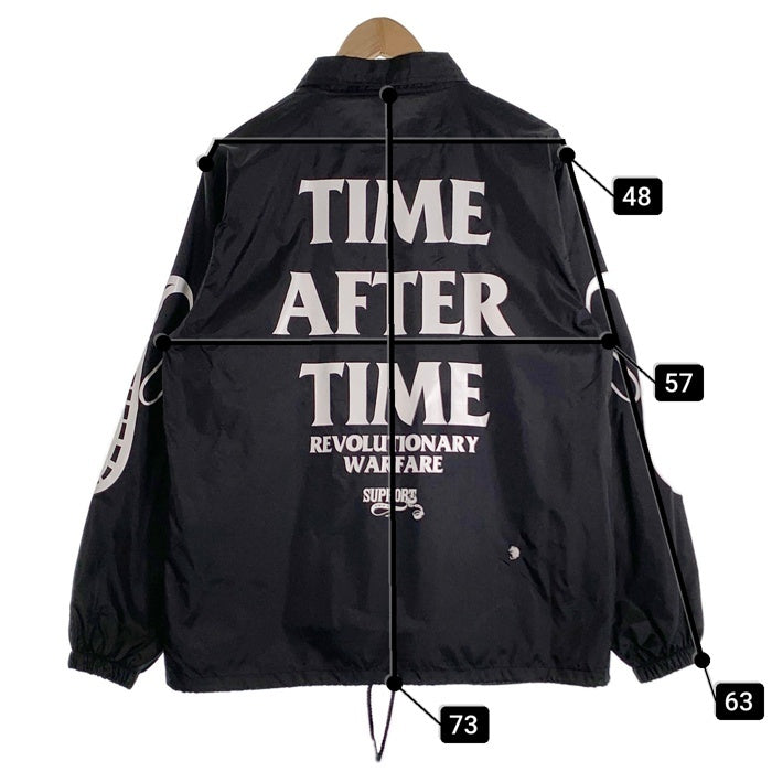 RATS ラッツ 25SS TAT 30th COACH JACKET プリント 刺繡 コーチジャケット ブラック Size L 福生店