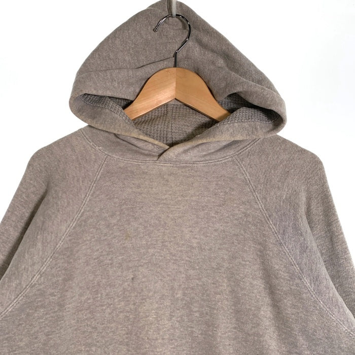 60's~ ラグランスリーブ ダブルフェイス プルオーバースウェットパーカー グレー 裏サーマル Size M-L 相当 福生店
