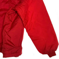 Birdie by Richard A.LEslie 裏ボア ナイロンコーチジャケット レッド USA製 Size XL 福生店