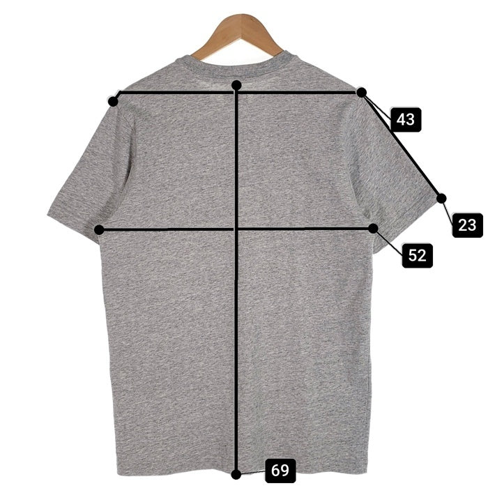 SUPREME シュプリーム Pocket Tee ポケットTシャツ ヘザーグレー ワングラム Size M 福生店