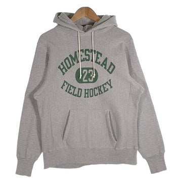 WAREHOUSE ウエアハウス Lot484 HOMESTEAD リバースウィーブ スウェットパーカー グレー Size M 福生店