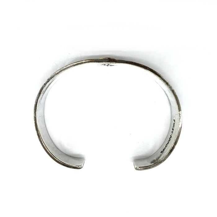 FIRST ARROWS ファーストアローズ 12mm K18メタル 唐草 シルバーバングル SILVER 福生店