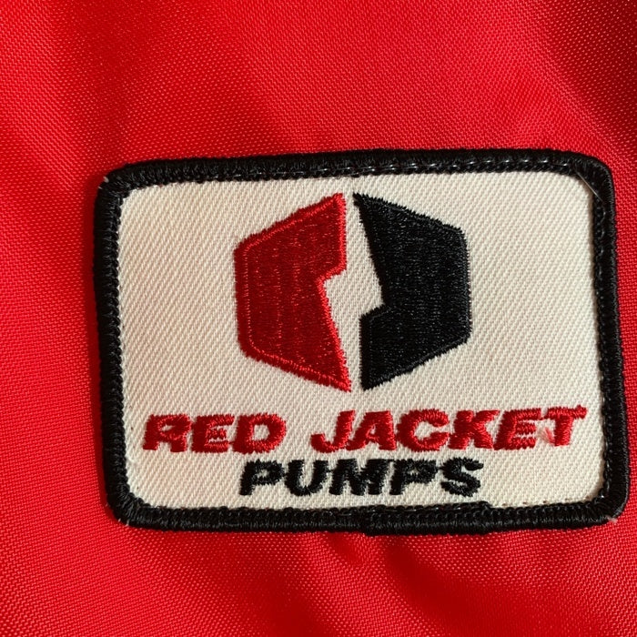70's 80's Ebert Sportswear エバート スポーツウェア RED JACKET PUMPS レッド ジャケット パンプス 裏ボア ナイロン コーチジャケット レッド Size L 福生店