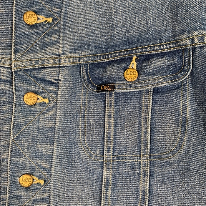 Lee リー 101J デニムトラッカージャケット ウォッシュ加工 インディゴ LM5100 Size XL 福生店