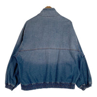 ADAM ET ROPE アダムエロペ 23SS ドライタッチデニム スタンドカラーブルゾン ジップアップジャケット ライトブルー GML-03080-A Size M 福生店
