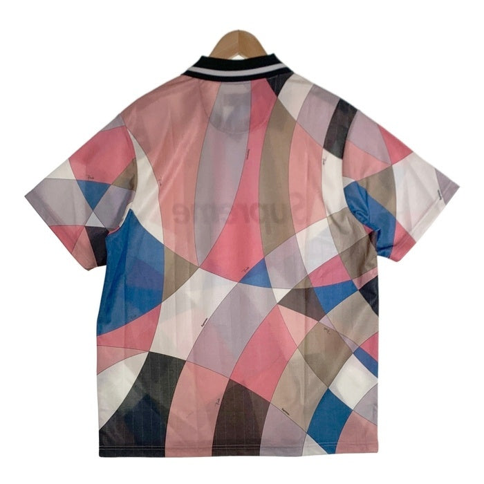 SUPREME シュプリーム Emilio Pucci エミリオ プッチ 21SS Soccer Jersey サッカージャージー ピンク Size L 福生店