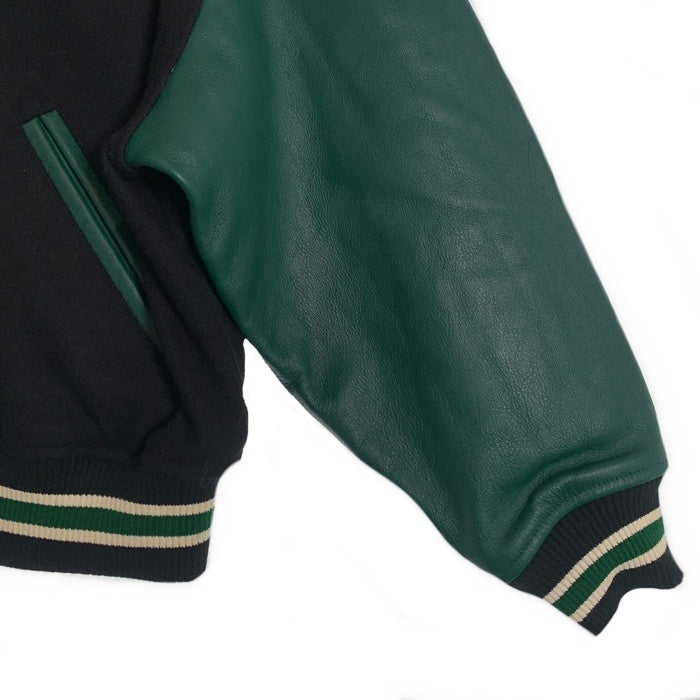 SUPREME シュプリーム NUMBER (N)INE ナンバーナイン 25AW Mickey Mouse Varsity Jacket ミッキーマウス バーシティジャケット ブラック グリーン Size M 福生店