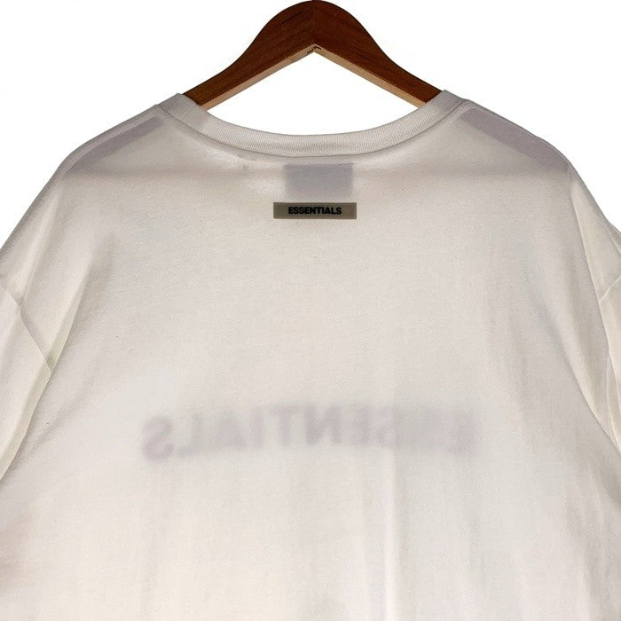FOG ESSENTIALS エッセンシャルズ フロントラバープリント Tシャツ ホワイト Size M 福生店