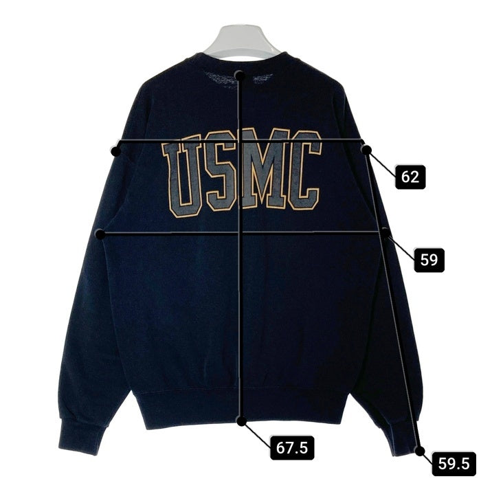 SOFFE ソフィ USMC アメリカ海兵隊 USA製 スウェットトレーナー ブラック sizeL 瑞穂店
