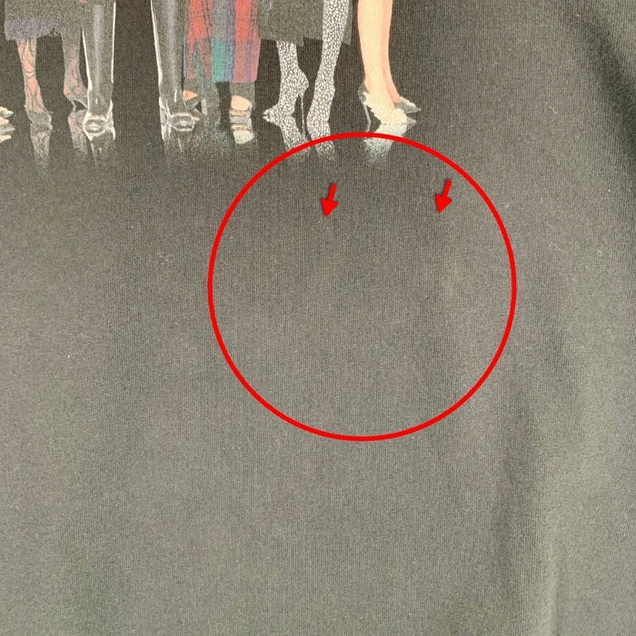 BALENCIAGA バレンシアガ 20SS Real Balenciaga Tee プリントTシャツ ブラック HT82 612965 TIVA1 Size XS 福生店
