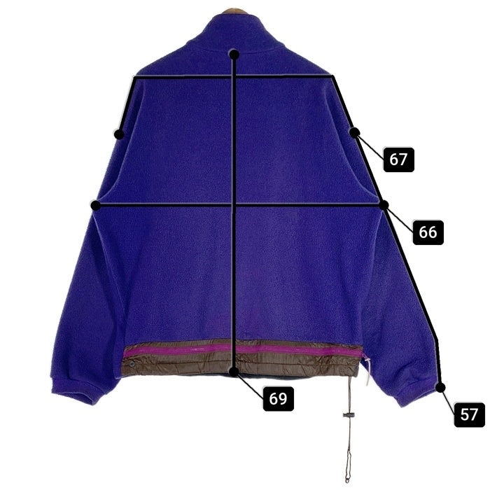 90`s mont-bell モンベル ジップアップ フリース ジャケット パープル Size US L 福生店
