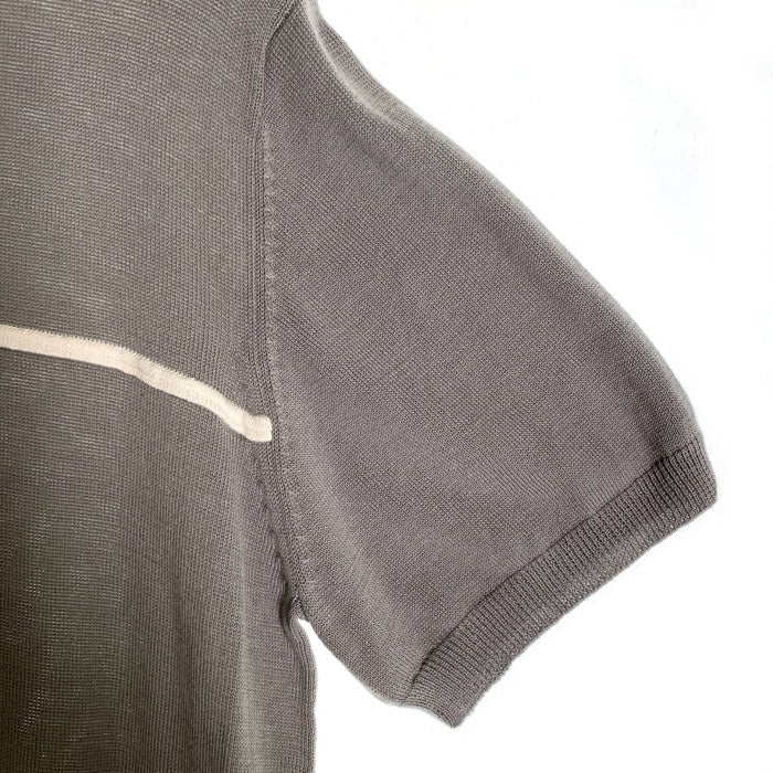 CORE FIGHTER コアファイター コットン アクリル 半袖ニットシャツ グレー Size L 福生店