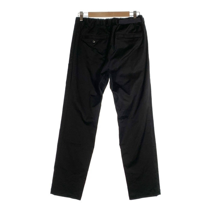 Scye サイ ストレッチ High Power Cotton Stretch Belted Trousers コットンストレッチベルテッド トラウザー パンツ ブラック 1120-83006 Size 38 福生店