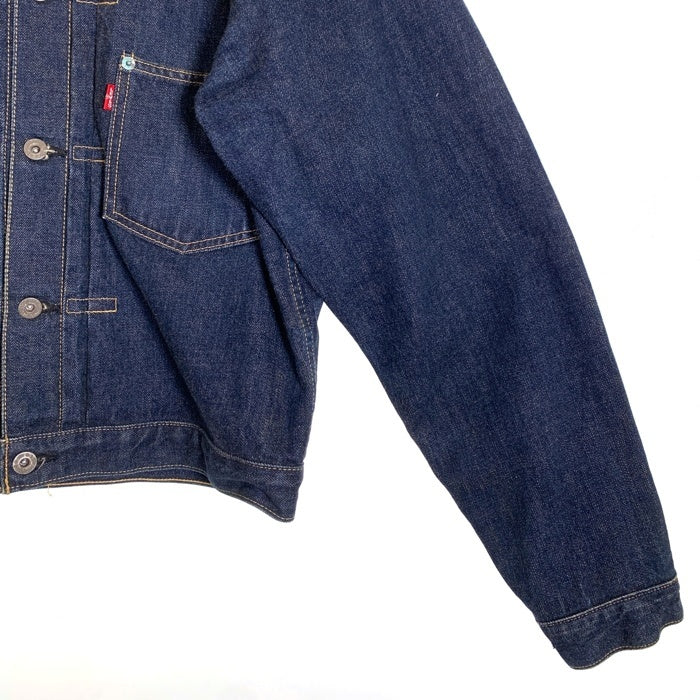 90's Levis リーバイス 71506-XX ボタン裏J02 1st 大戦モデル 復刻 BIG E ビッグイー セルビッチ 赤耳 ファースト デニムジャケット 濃紺 インディゴ 日本製 Size 40 福生店