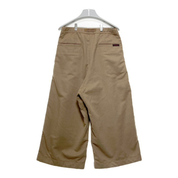 GRAMICCI グラミチ GLP-17F024 バギー ワイドパンツ ウール混 ベージュ sizeF 瑞穂店
