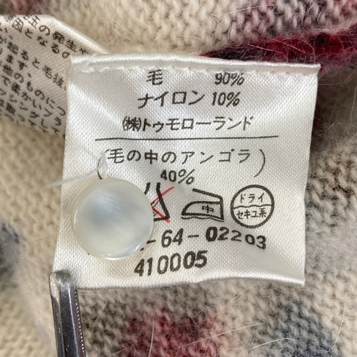 MACPHEE マカフィー 花柄ニットカーディガン size- 瑞穂店