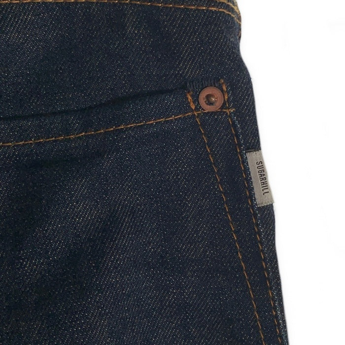 SUGARHILL シュガーヒル CLASSIC DOUBLE KNEE DENIM PANTS 馬革 ホースレザー クラシック ダブルニー デニムパンツ インディゴ CLASS003 Size 32 福生店