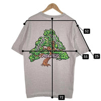 PALACE パレス スケートボード 22SS BONSAI T-SHIRT ボンサイ プリントTシャツ グレー Size XL 福生店