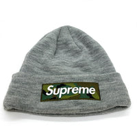 SUPREME シュプリーム NEW ERA ニューエラ 23AW Box Logo Beanie ボックスロゴ ビーニー グレー 福生店