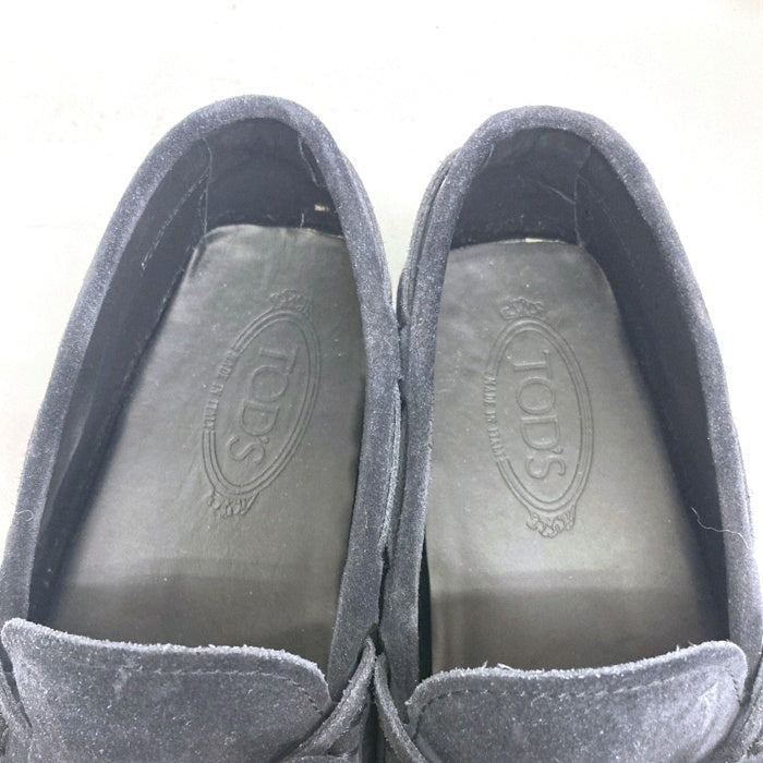 TOD’S トッズ スウェード ドライビングシューズ ネイビー size8.5 瑞穂店