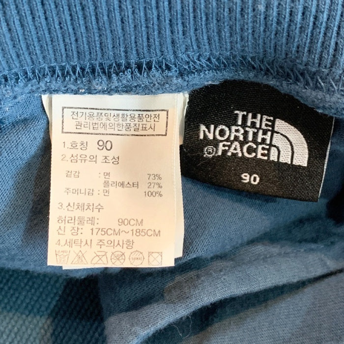 THE NORTH FACE ノースフェイス バンダナ柄 スウェット ジョガーパンツ ブルー NP6KM62A 韓国 Size XL 福生店