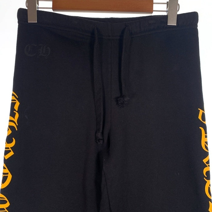 Chrome Hearts クロムハーツ サイドロゴプリント スウェットパンツ ブラック Size M 福生店