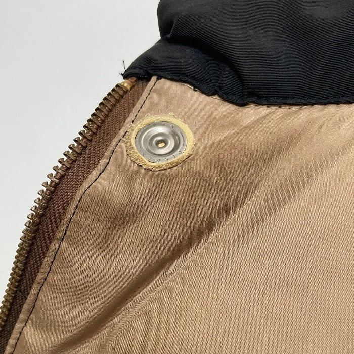 SUGAR CANE シュガーケーン SC11597 レザーヨーク ダウンベスト ブラック ベージュ Size L 瑞穂店