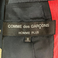 COMME des GARCONS HOMME PLUS コムデギャルソンオムプリュス PJ-J053 AD2022 ウールxコーデュロイ 切替  ロングコート ブラウン sizeM 瑞穂店