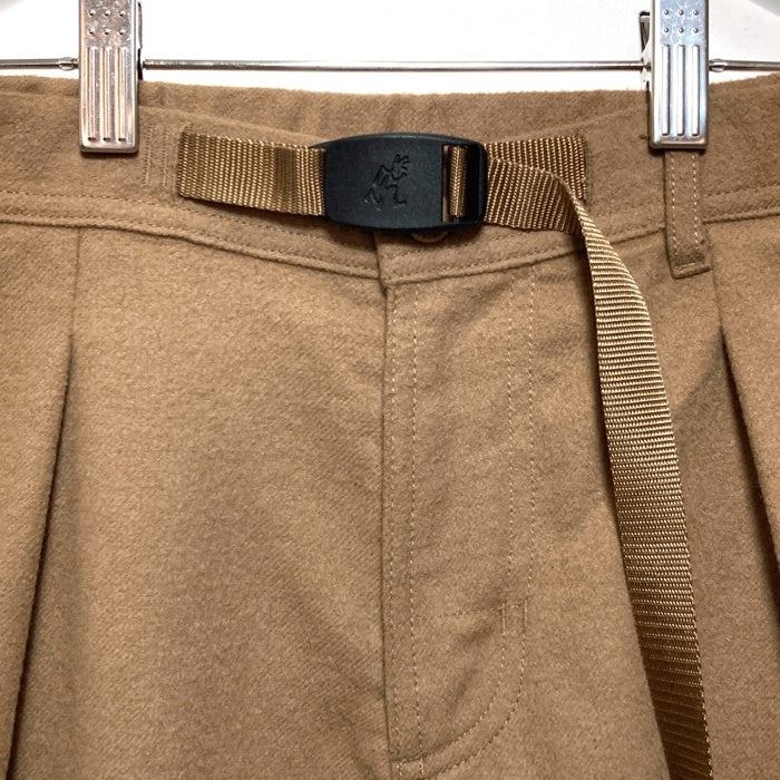 GRAMICCI グラミチ GLP-17F024 バギー ワイドパンツ ウール混 ベージュ sizeF 瑞穂店