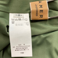 AMERI アメリ 23AW UND VELOUR HOLE LACE DRESS ベロア ホール レース ワンピース グリーン 02320530690 Size M 瑞穂店