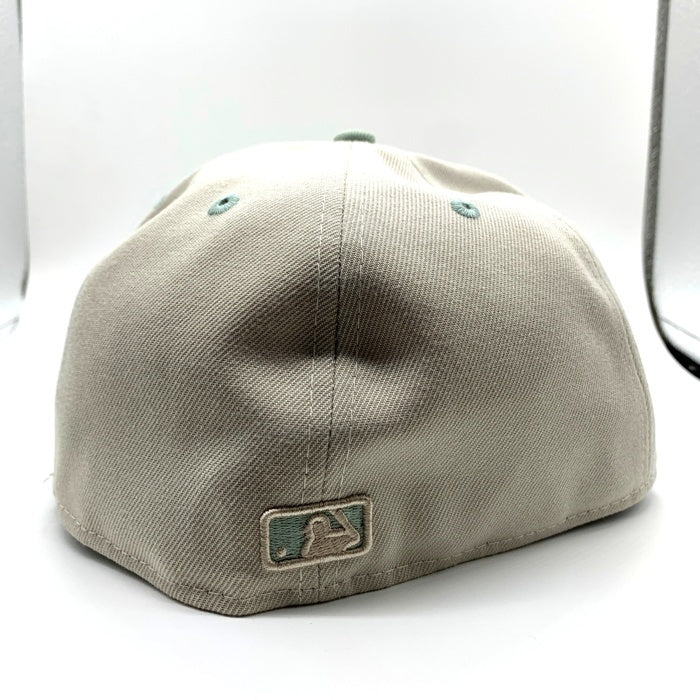 New Era ニューエラ 59FIFTY MLB ロサンゼルス・ドジャース ベースボールキャップ ストーン グリーン Size 7 1/2 (59.6cm) 福生店