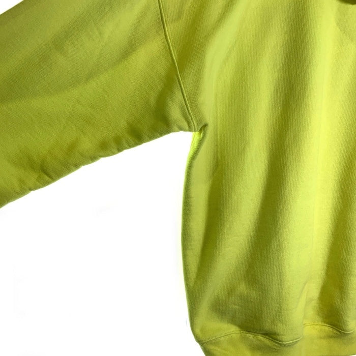 VETEMENTS ヴェトモン Logo-Printed Hoodie フロントロゴプリント プルオーバースウェットパーカー イエロー 蛍光 オーバーサイズ UE51TR820Y Size XS 福生店