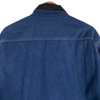 70's OSHKOSH オシュコシュ デニムワークジャケット 裏キルティング インディゴ 701-8212 USA製 Size 46R 福生店