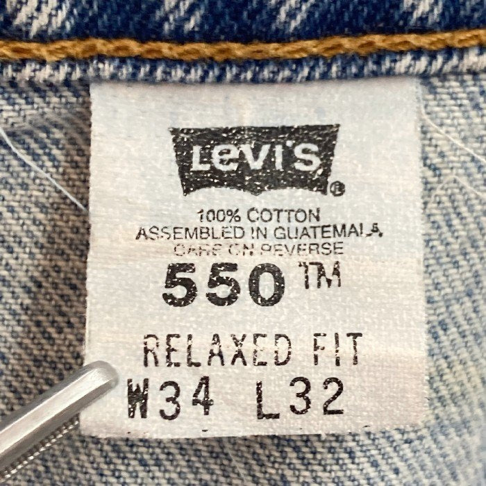 Levi's リーバイス 550-4891 90s デニムパンツ インディゴ sizeW34 瑞穂店