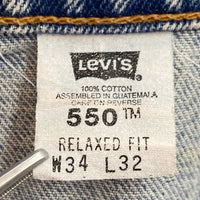 Levi's リーバイス 550-4891 90s デニムパンツ インディゴ sizeW34 瑞穂店